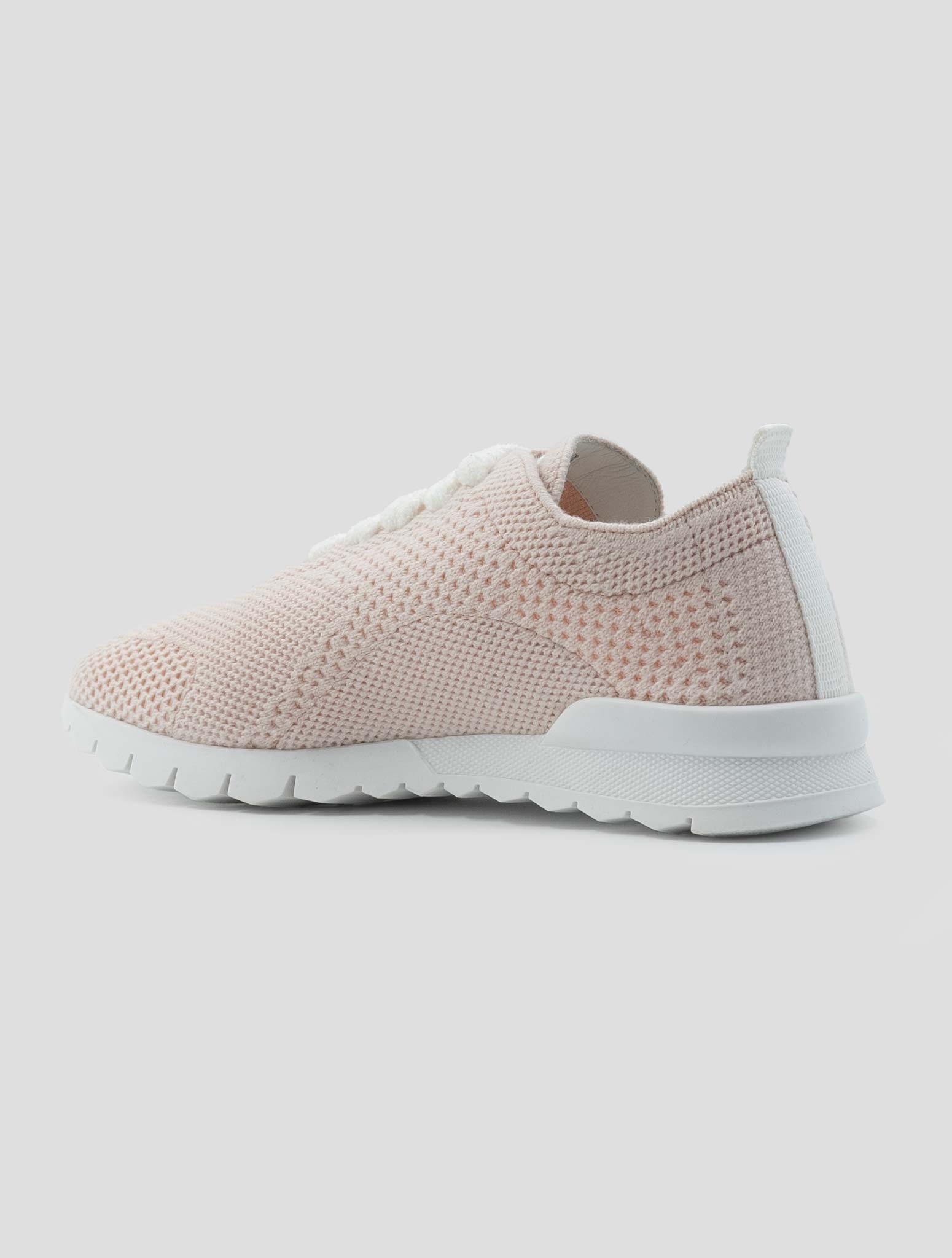 Kiton Pink Cashmere Pl Sneakers