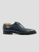 Kiton Blue Leather Dress Shoes
