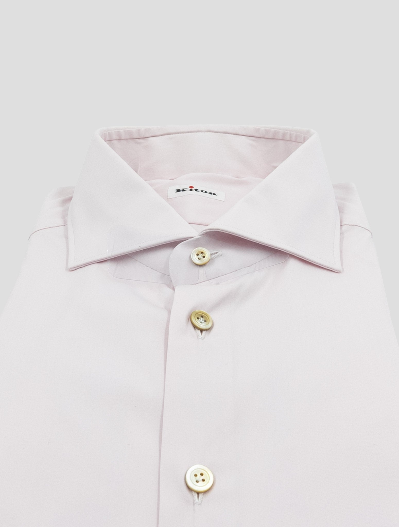 Kiton Light Pink Cotton Shirt