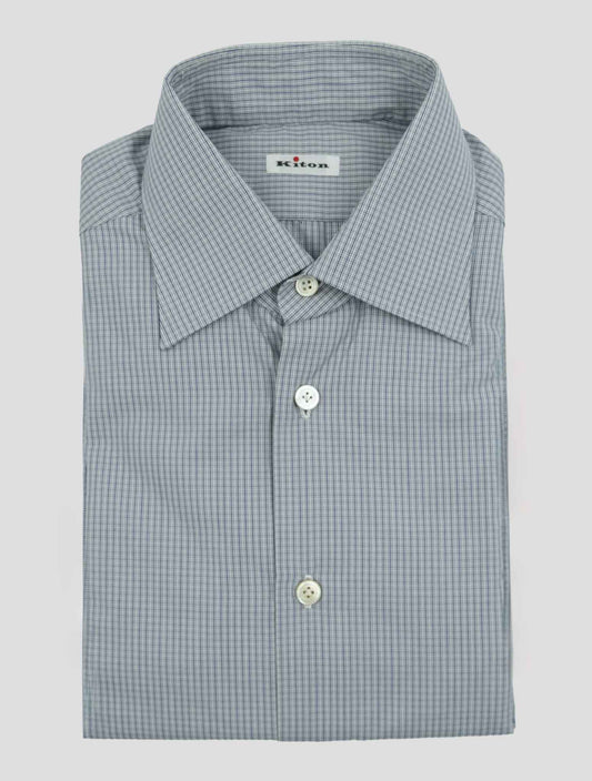 Kiton Multicolor Cotton  Shirt