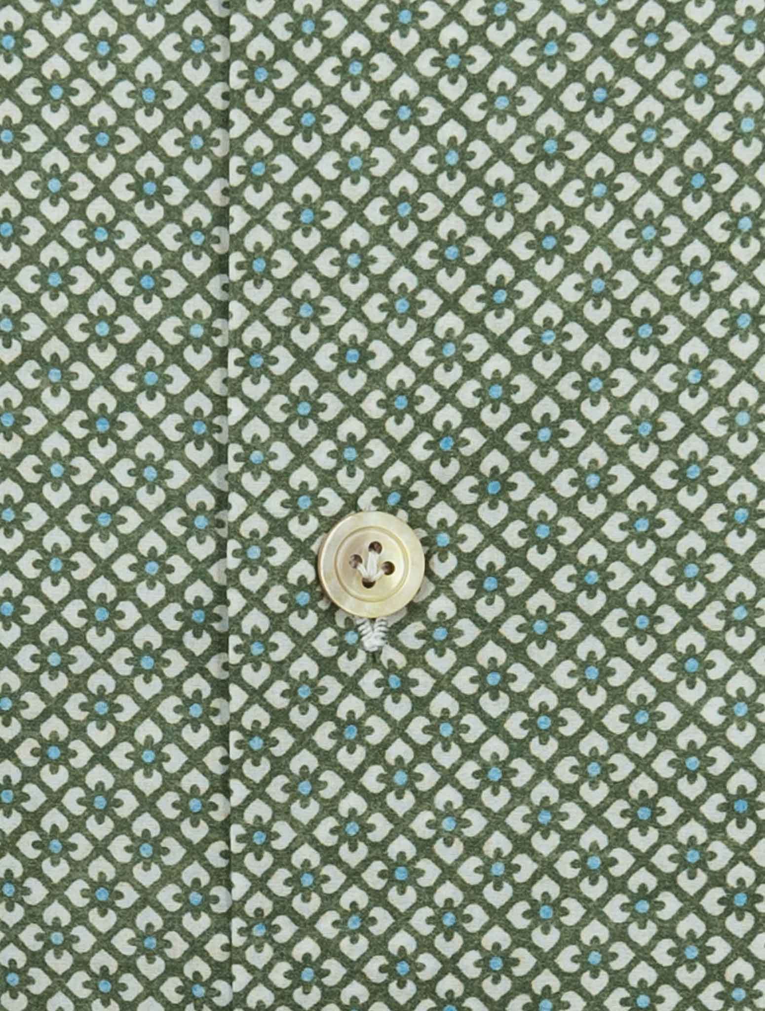 Kiton Green Cotto Ea Nerano Shirt