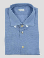 Kiton Light Blue Cotton Shirt