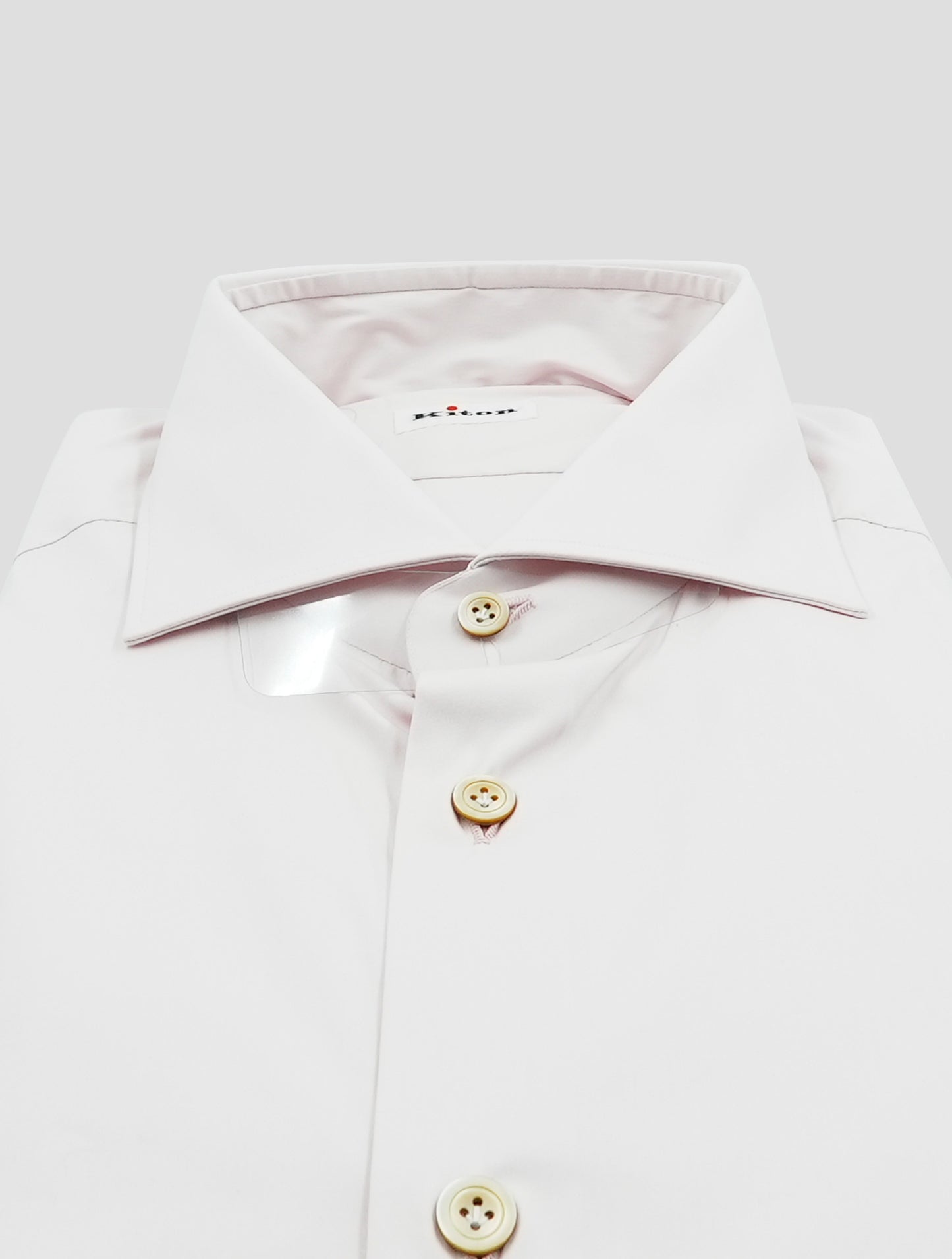 Kiton Light Pink Cotton Pa Ea Shirt