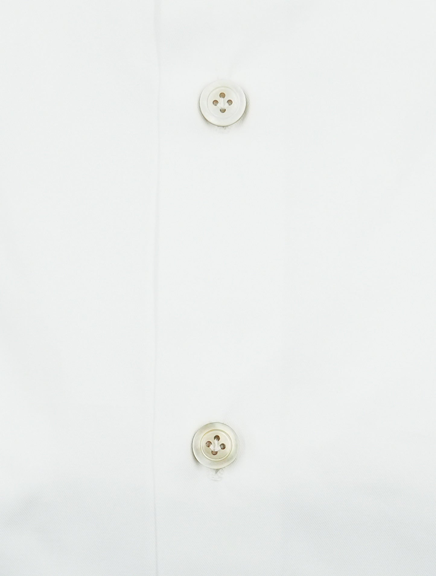 Kiton White Cotton Shirt French Cuff