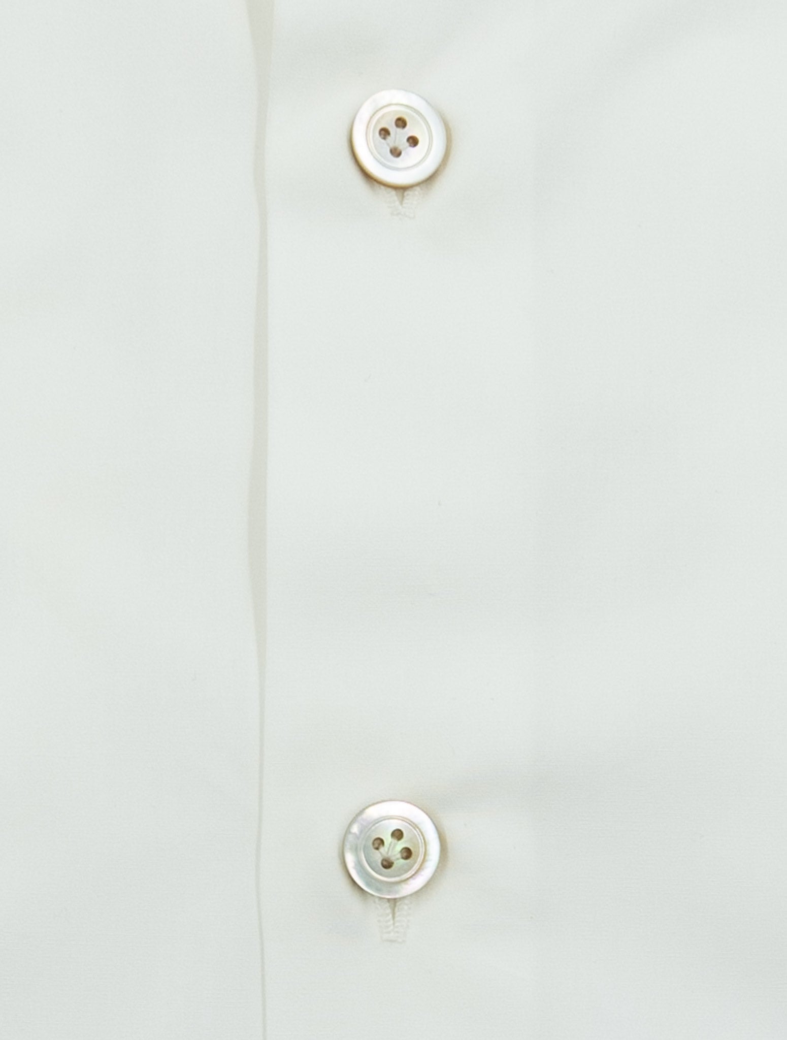 Kiton White Cotton Shirt