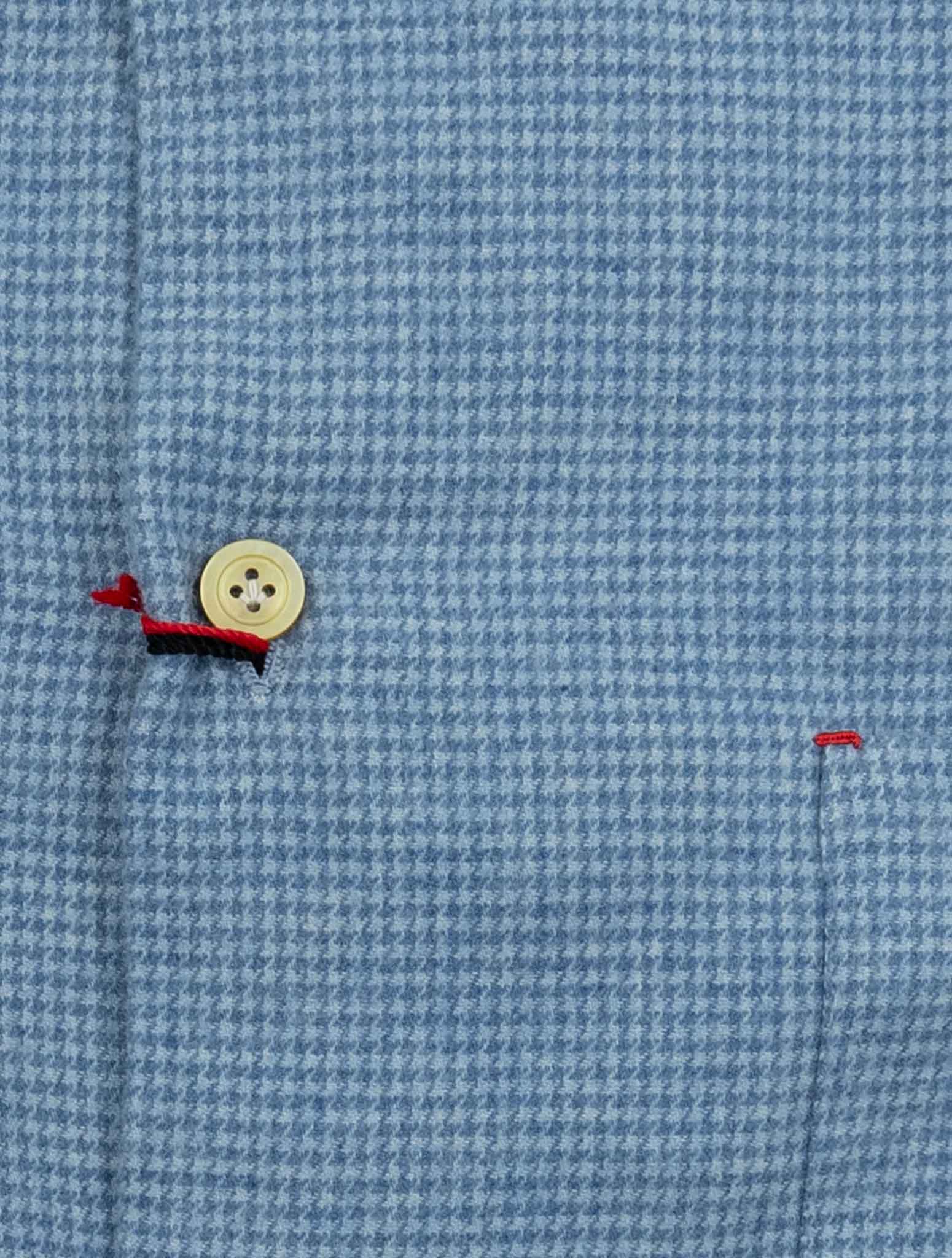 Kiton Light Blue Cotton Shirt