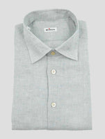 Kiton Light Gray Cotton Shirt