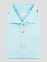 Kiton Light Blue Cotton Shirt
