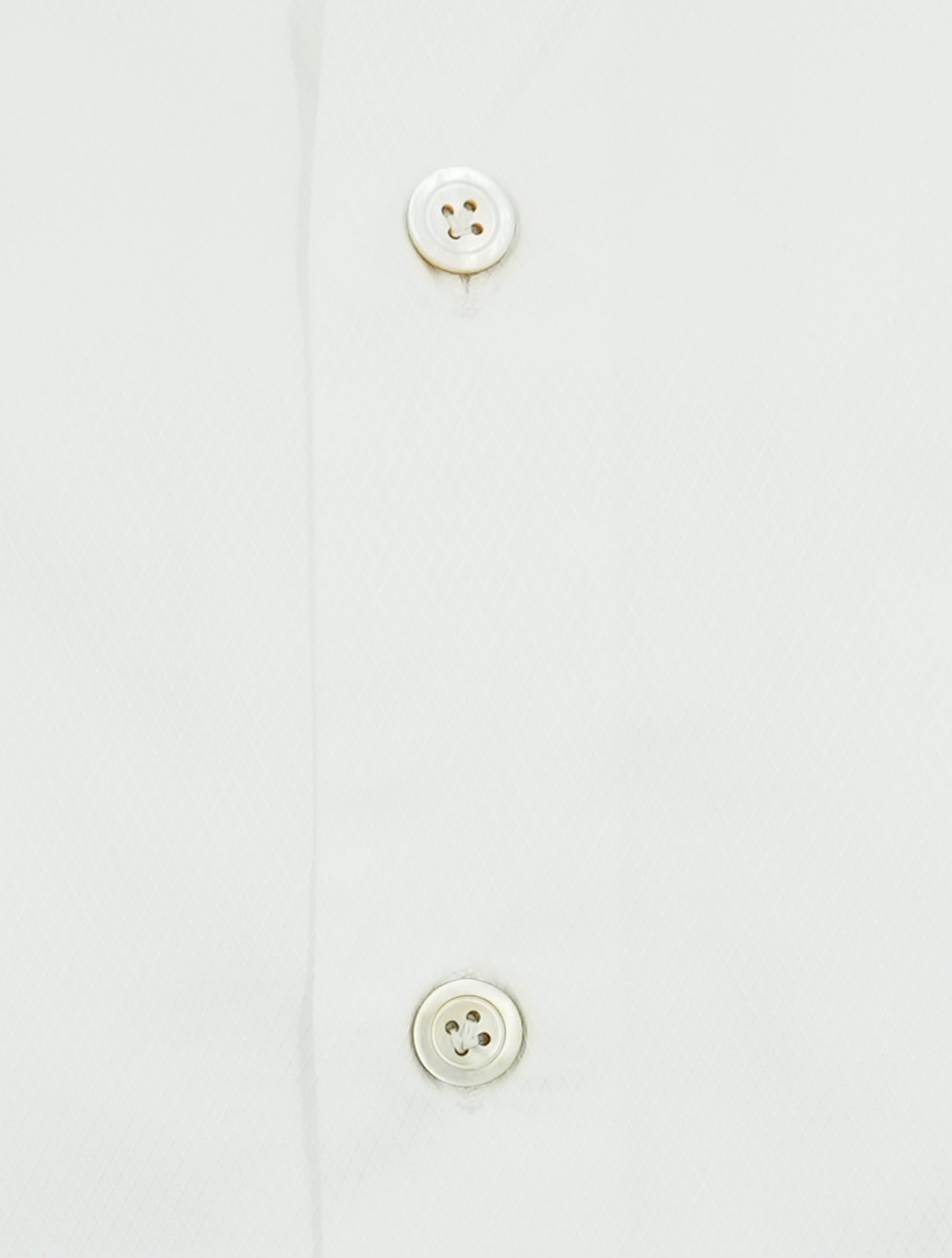 Kiton White Cotton Shirt