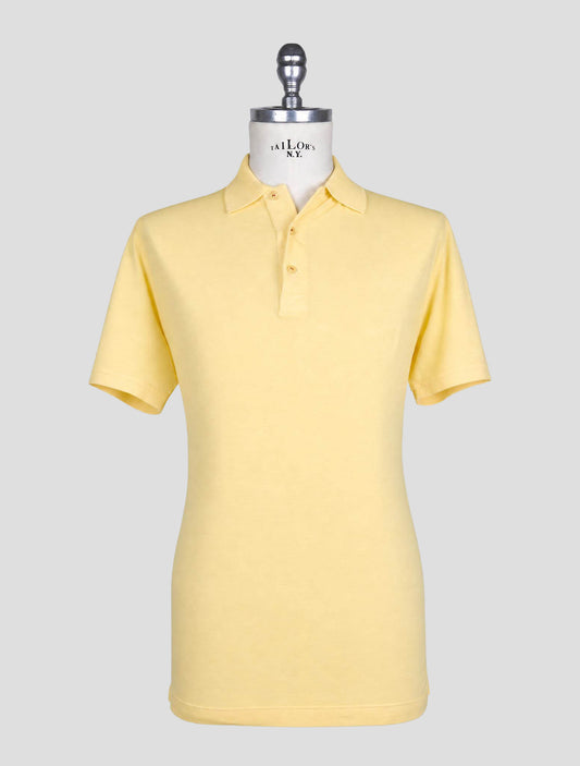 Kiton Light Blue Cotton Polo