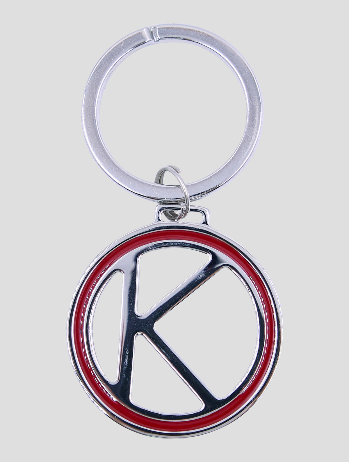 Kiton Silver Brass Keychain