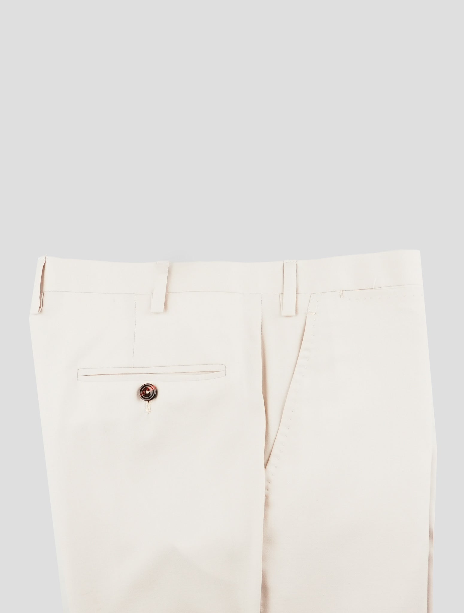 Kiton Beige Cashmere Silk Dress Pants