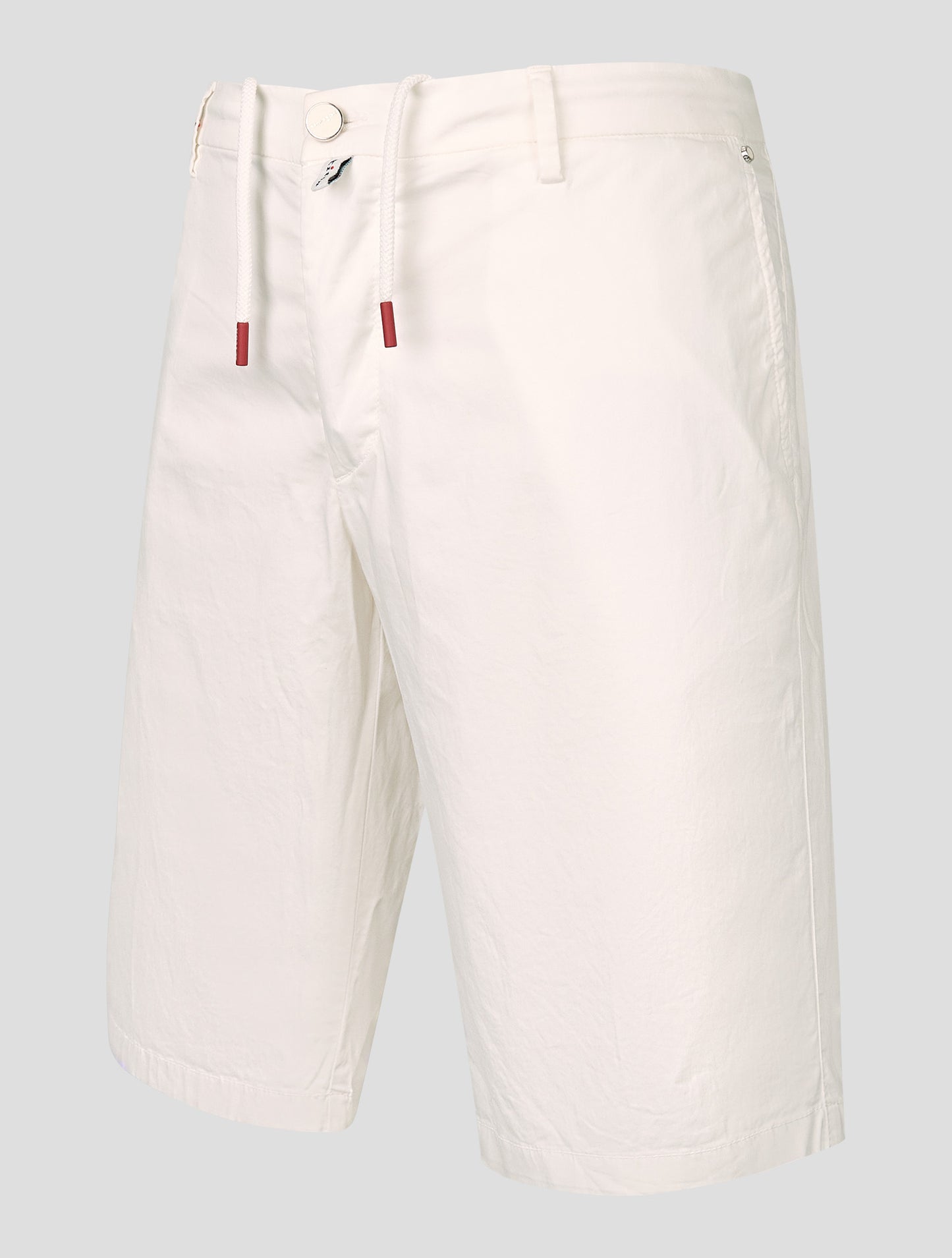 Kiton White Cotton Ea Pants