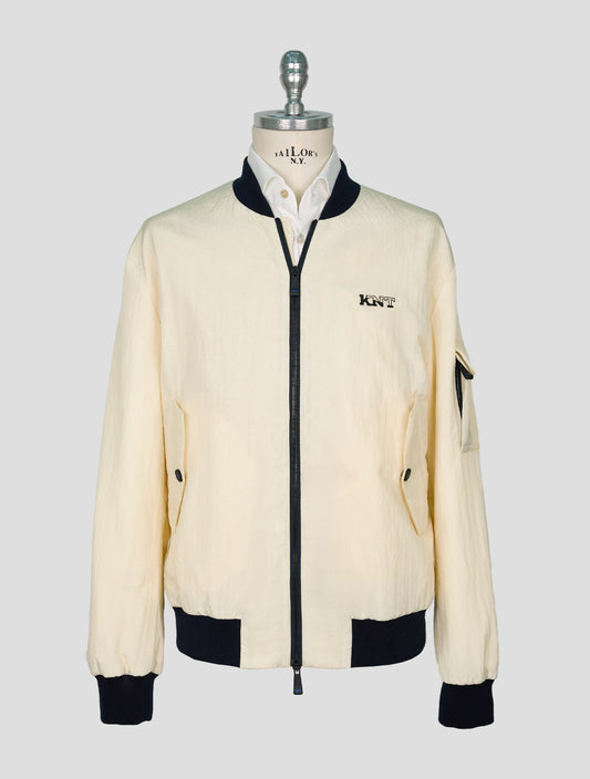 Kiton Knt White Pa Coat