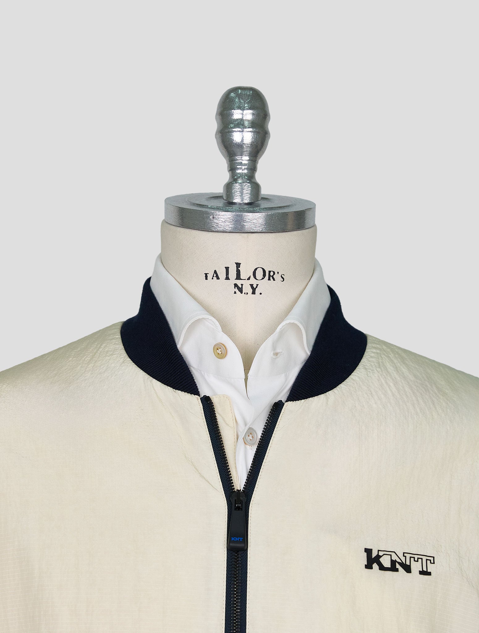 Kiton Knt White Pa Coat
