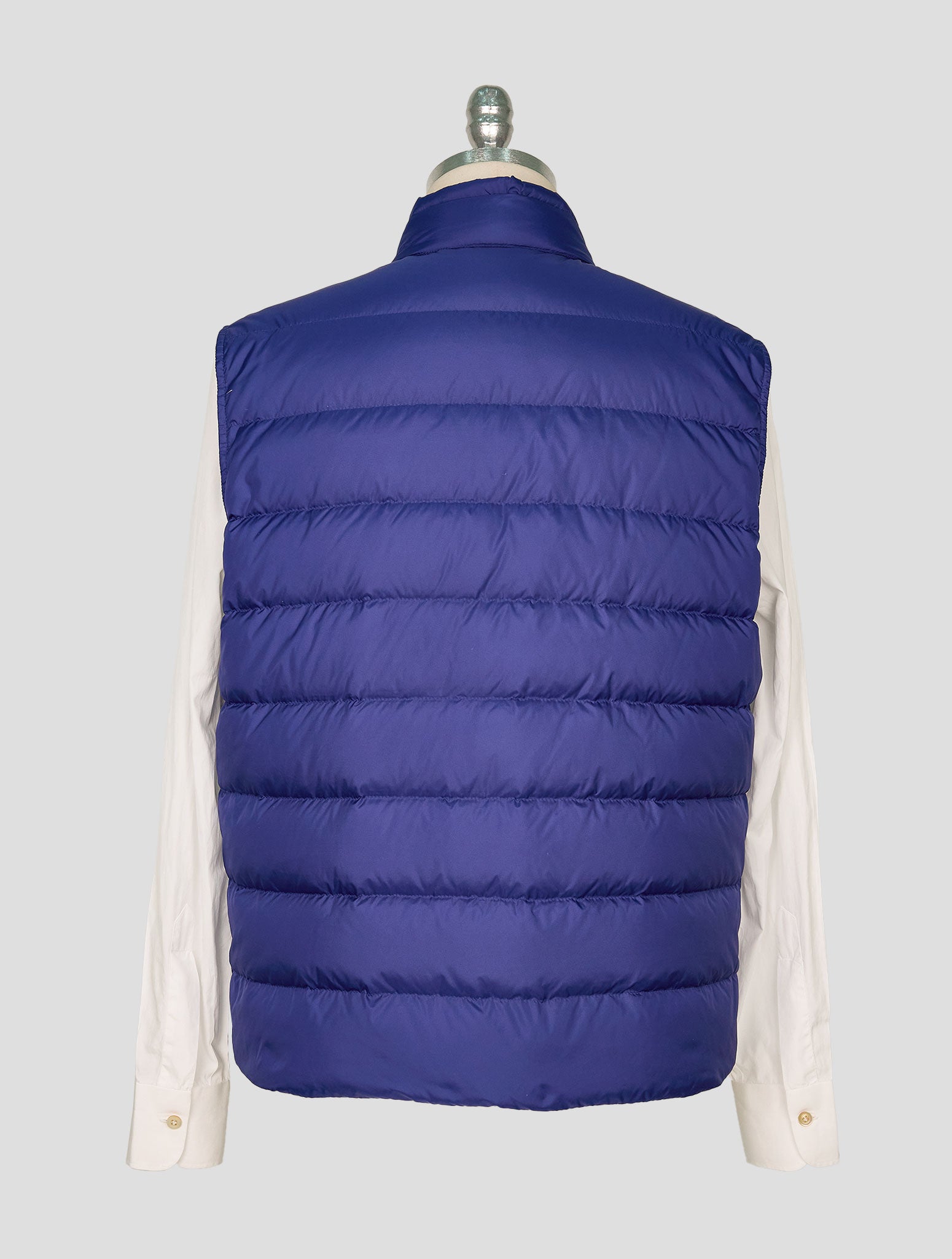 Kiton Blue Pa Gilet Coat