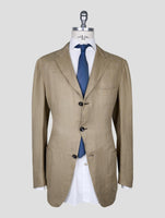 Kiton Green Linen Blazer
