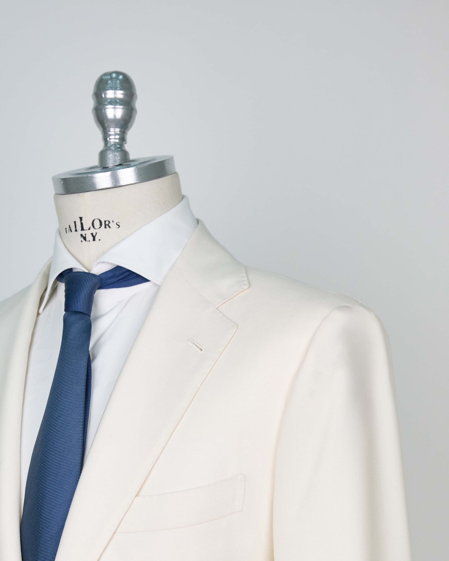 Kiton White Cashmere Blazer