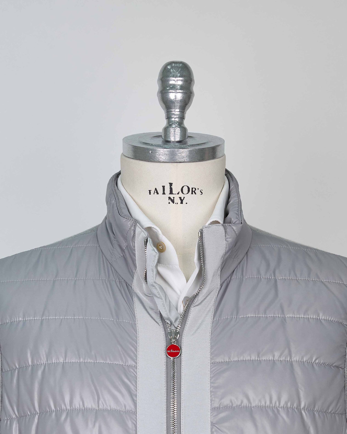 Kiton Gray Cotton Tracksuit