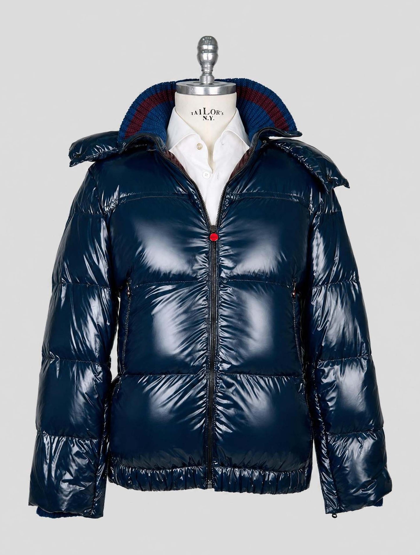 Kiton Blue Pa Pu Coat