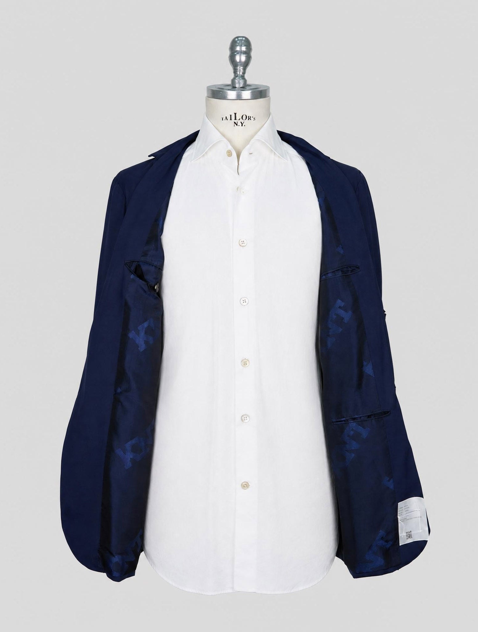 Kiton Knt Blue Pa Ea Blazer