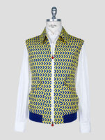 Kiton Yellow Blue Pl Coat