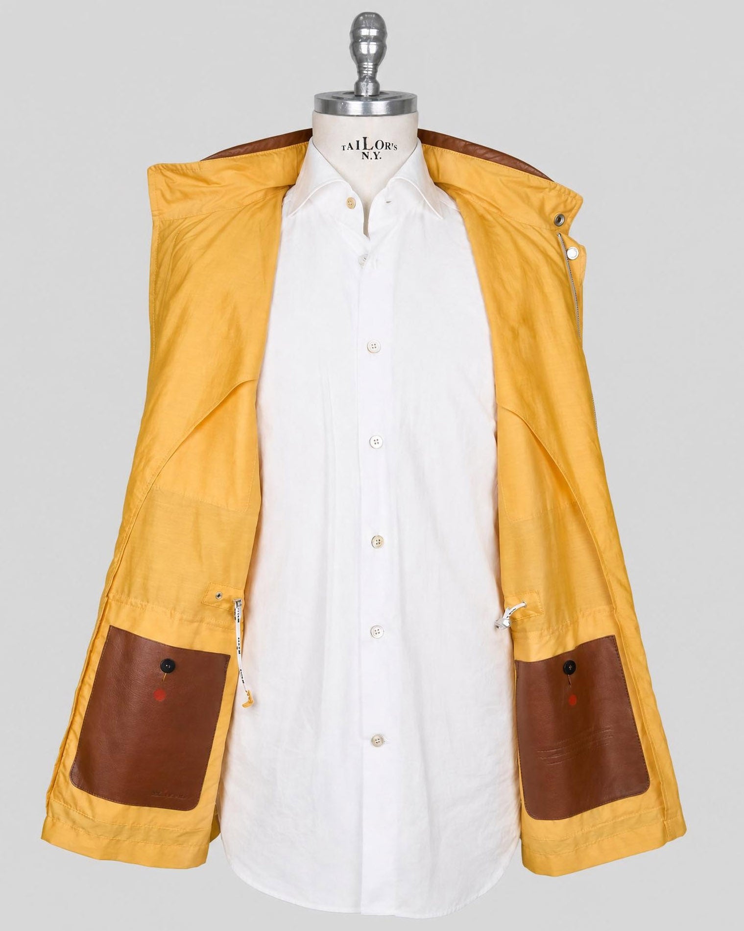 Kiton Yellow Silk Coat – Mr.PianiK