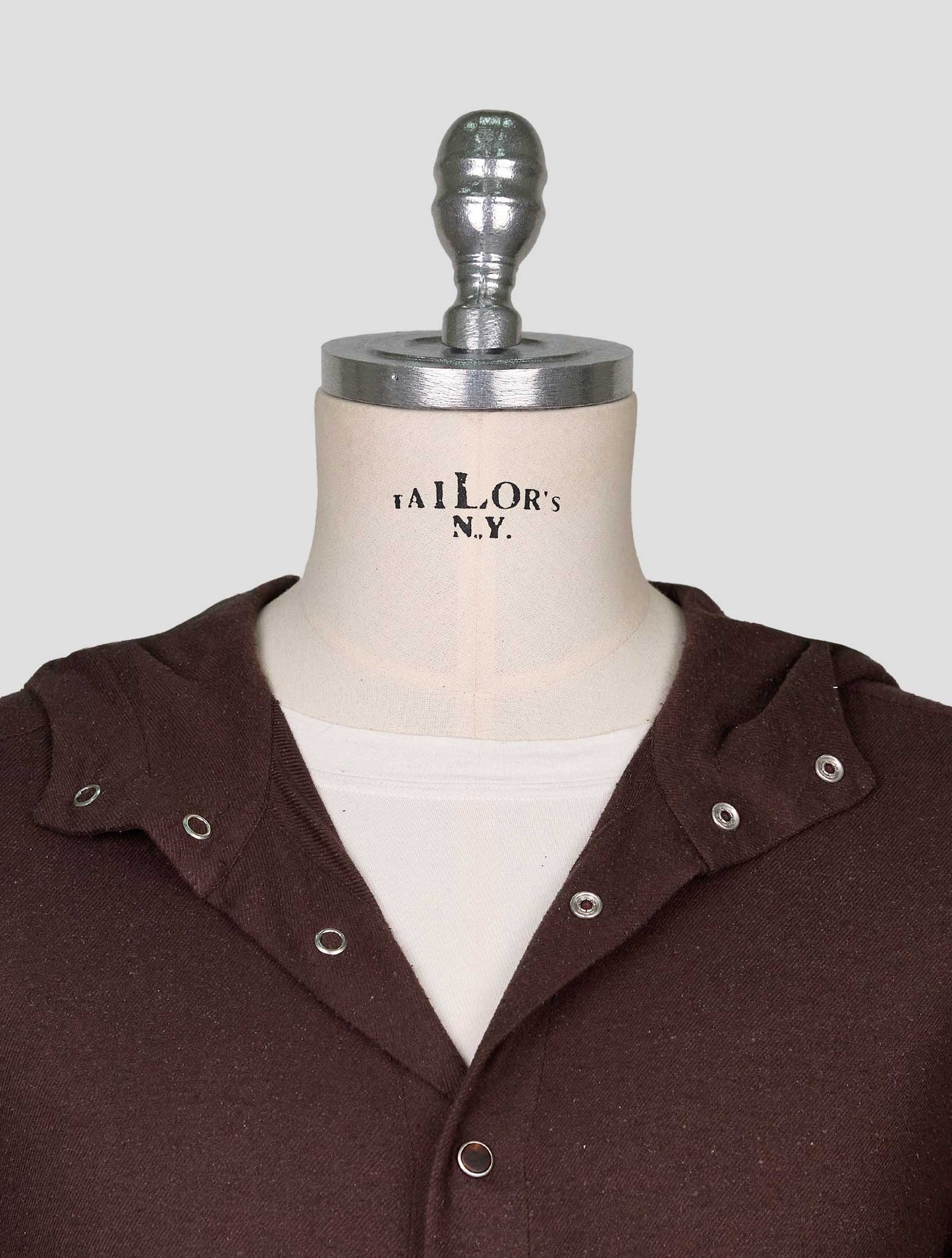 Kiton Brown Cotton Silk Luca Shirt