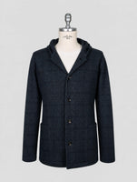 Kiton Green Virgin Wool Luca Shirt