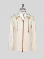 Kiton Ivory Cotton Shirt Umbi