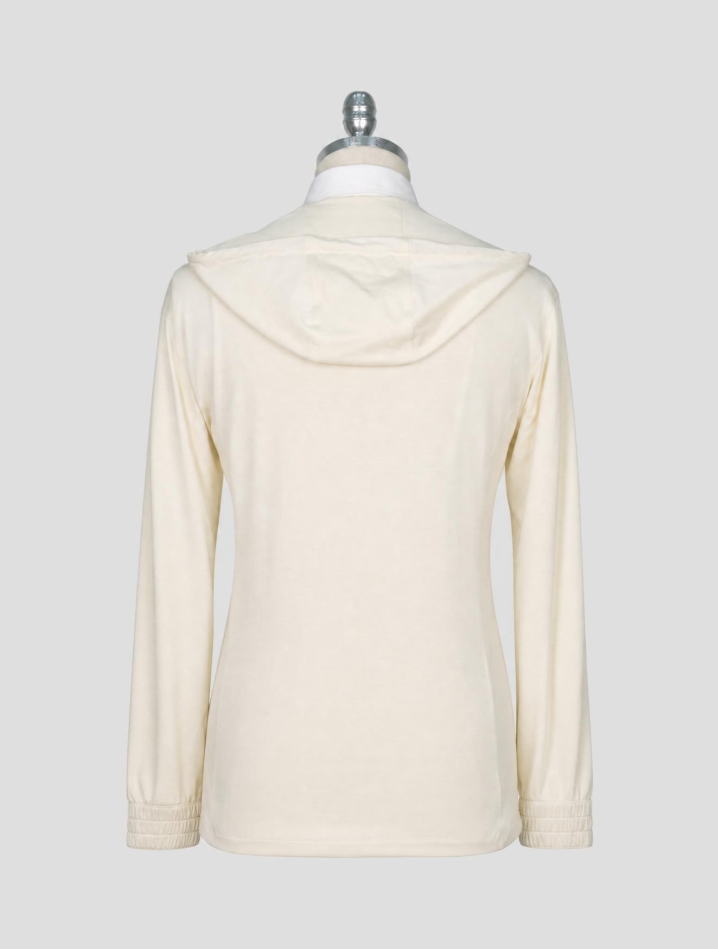 Kiton Ivory Cotton Shirt Umbi