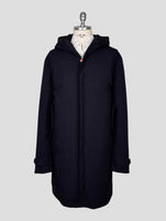 Kiton Blue Pa Pl Ea Overcoat