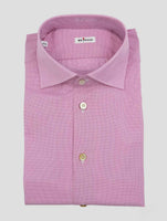 Kiton Pink Cotton Shirt