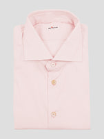 Kiton Pink Cotton Shirt