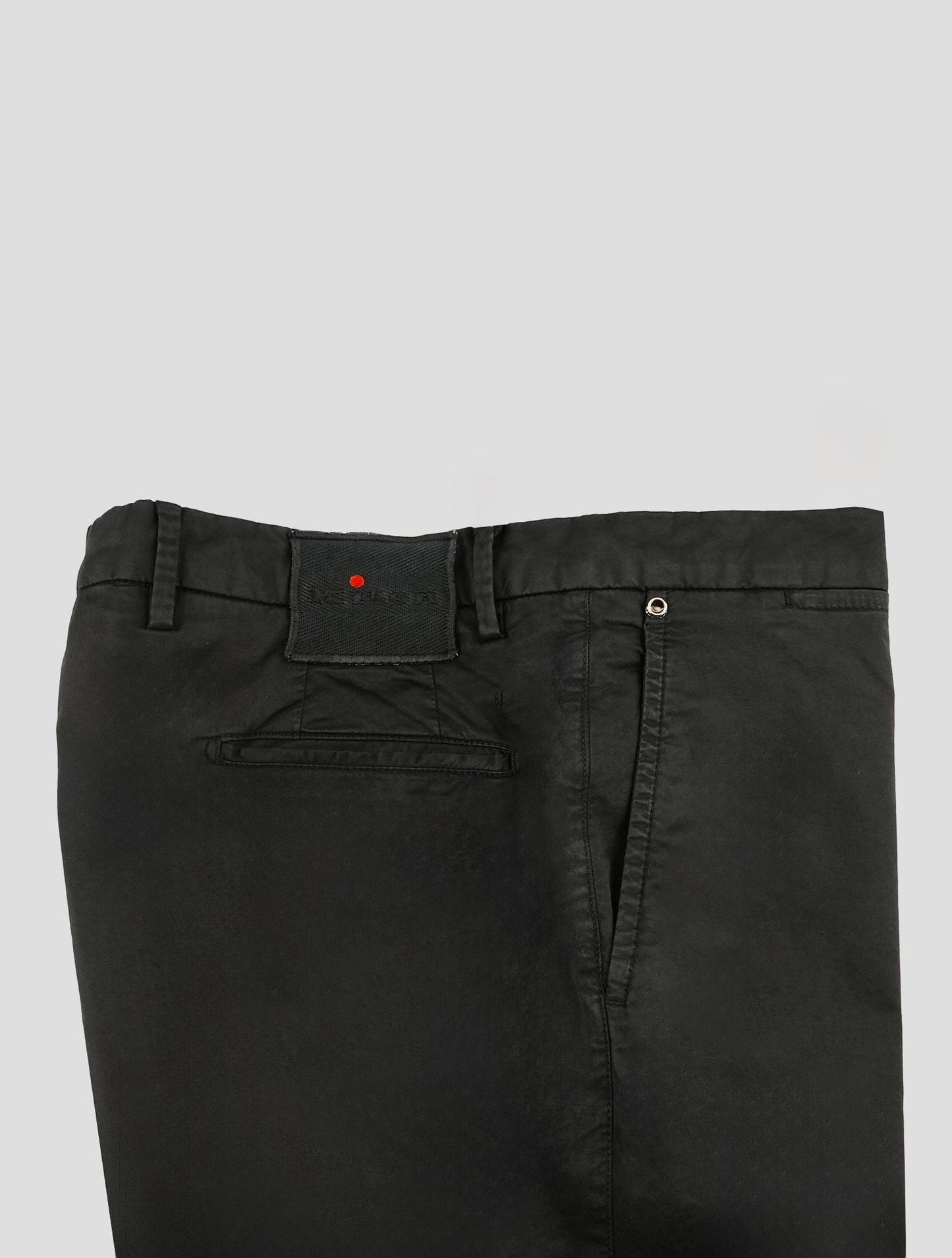 Kiton Blue Cotton Ea Pants