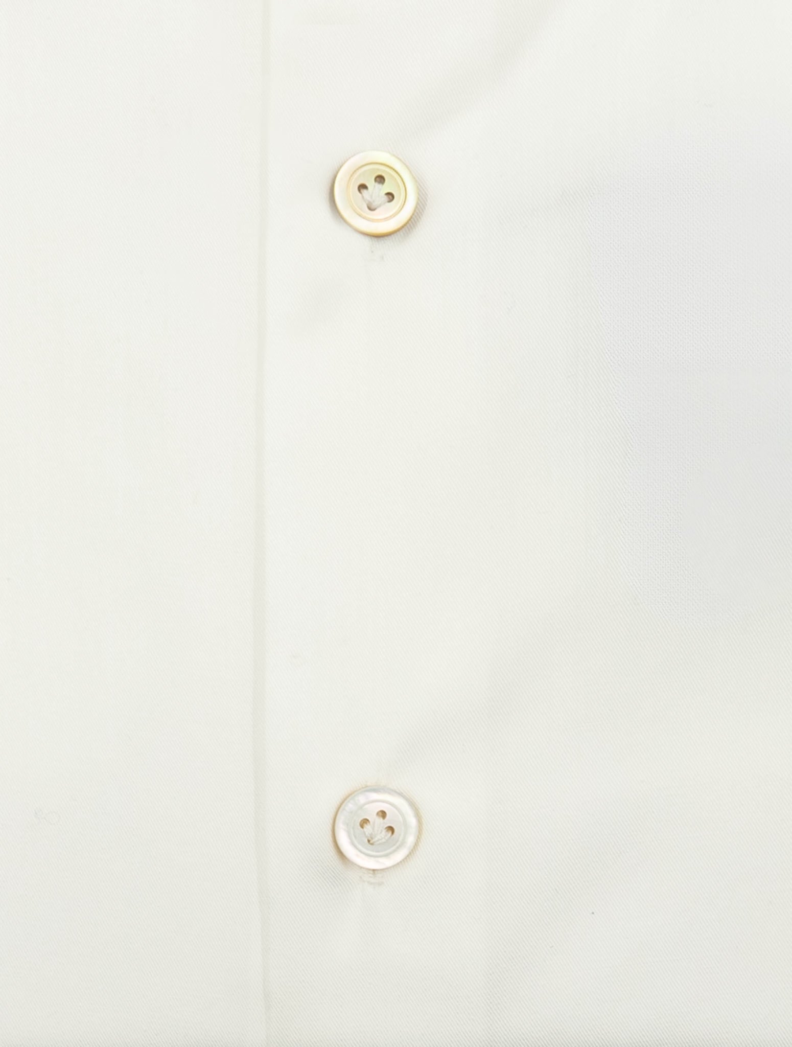 Kiton White Cotton Shirt