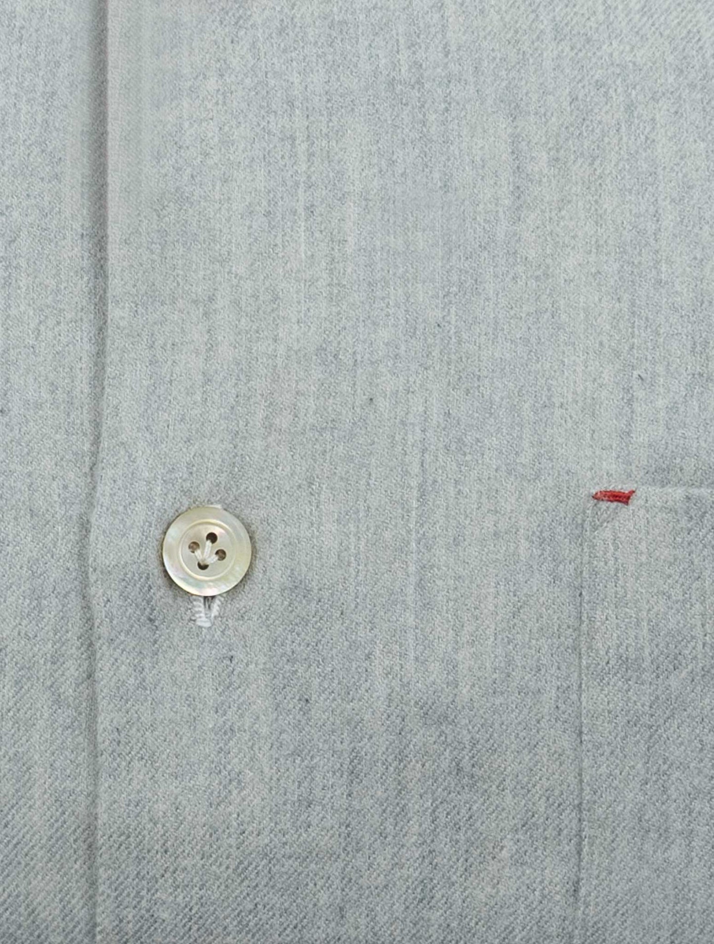 Kiton Gray Cotton Shirt Nerano