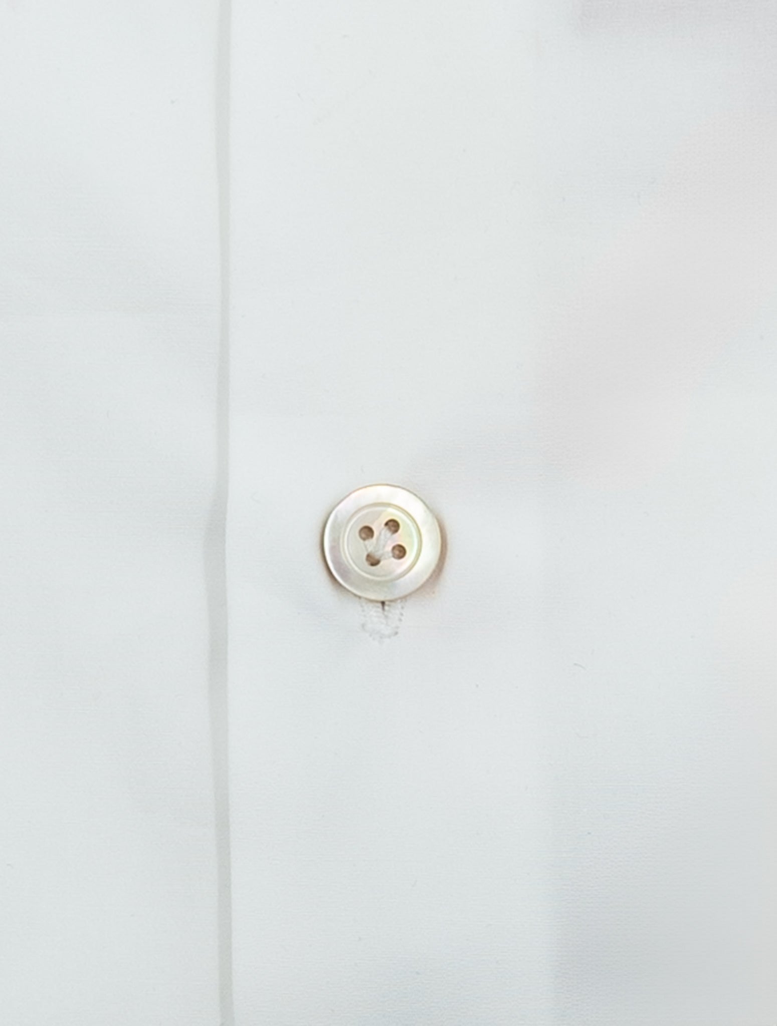 Kiton White Cotton Shirt