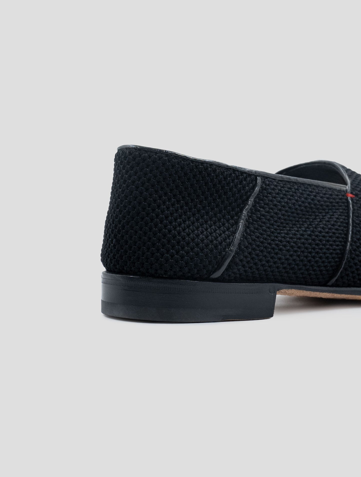 Kiton Black Pl Leather Calf Loafers