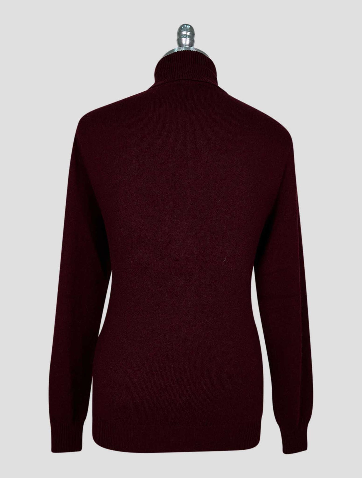 Kiton Burgundy Cashmere Sweater Turtleneck