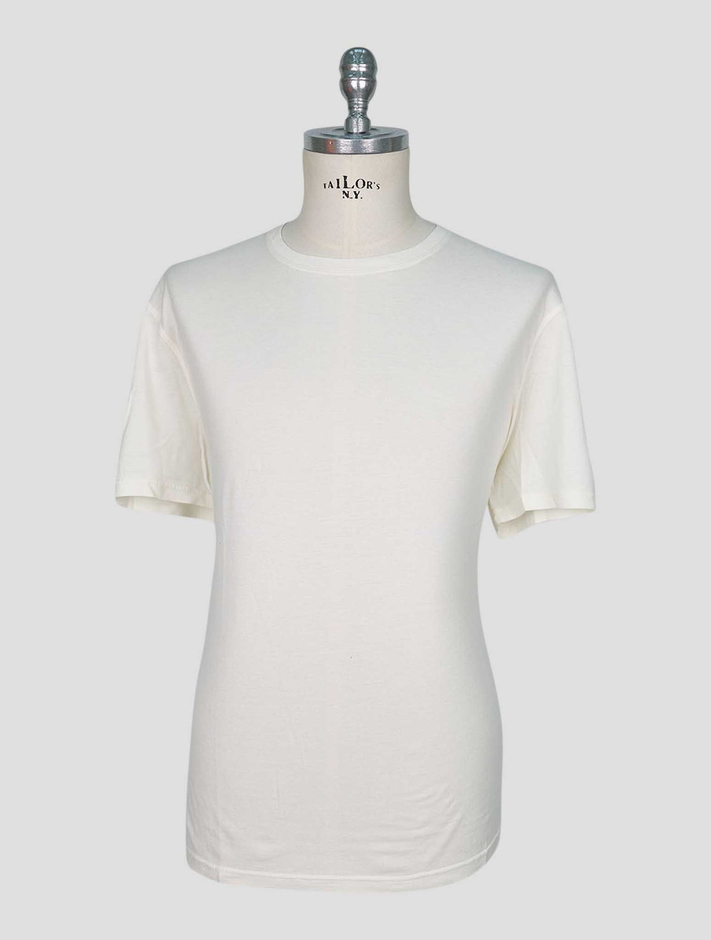 Kiton Beige Cotton Cashmere T-Shirt