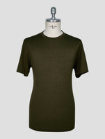 Kiton Green Cotton T-Shirt