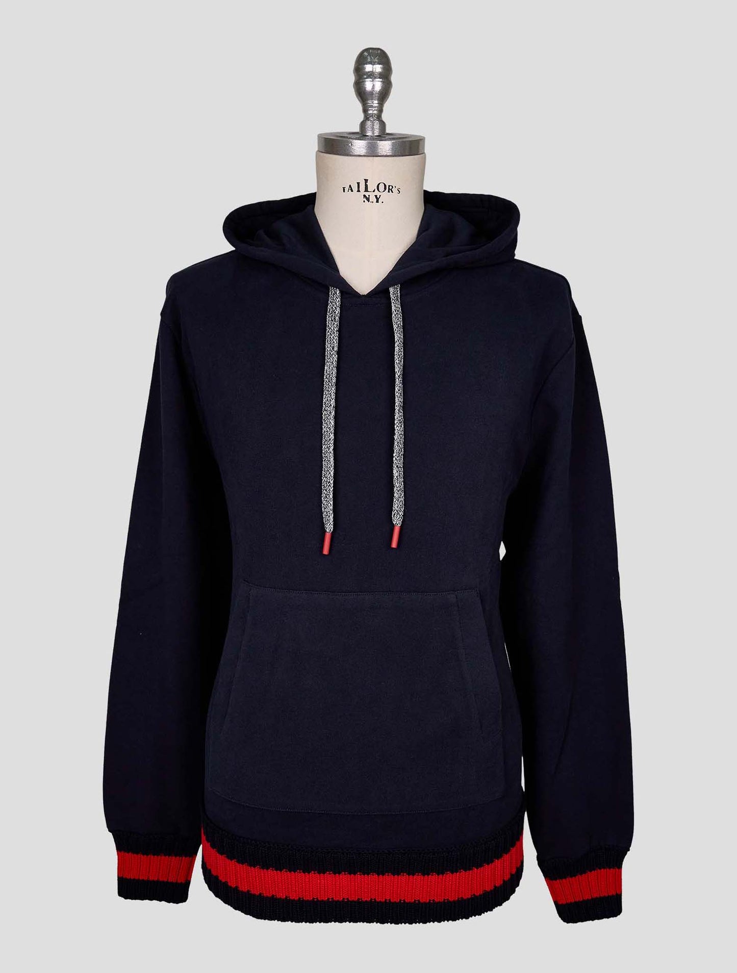 Kiton Blue Cotton Tracksuit