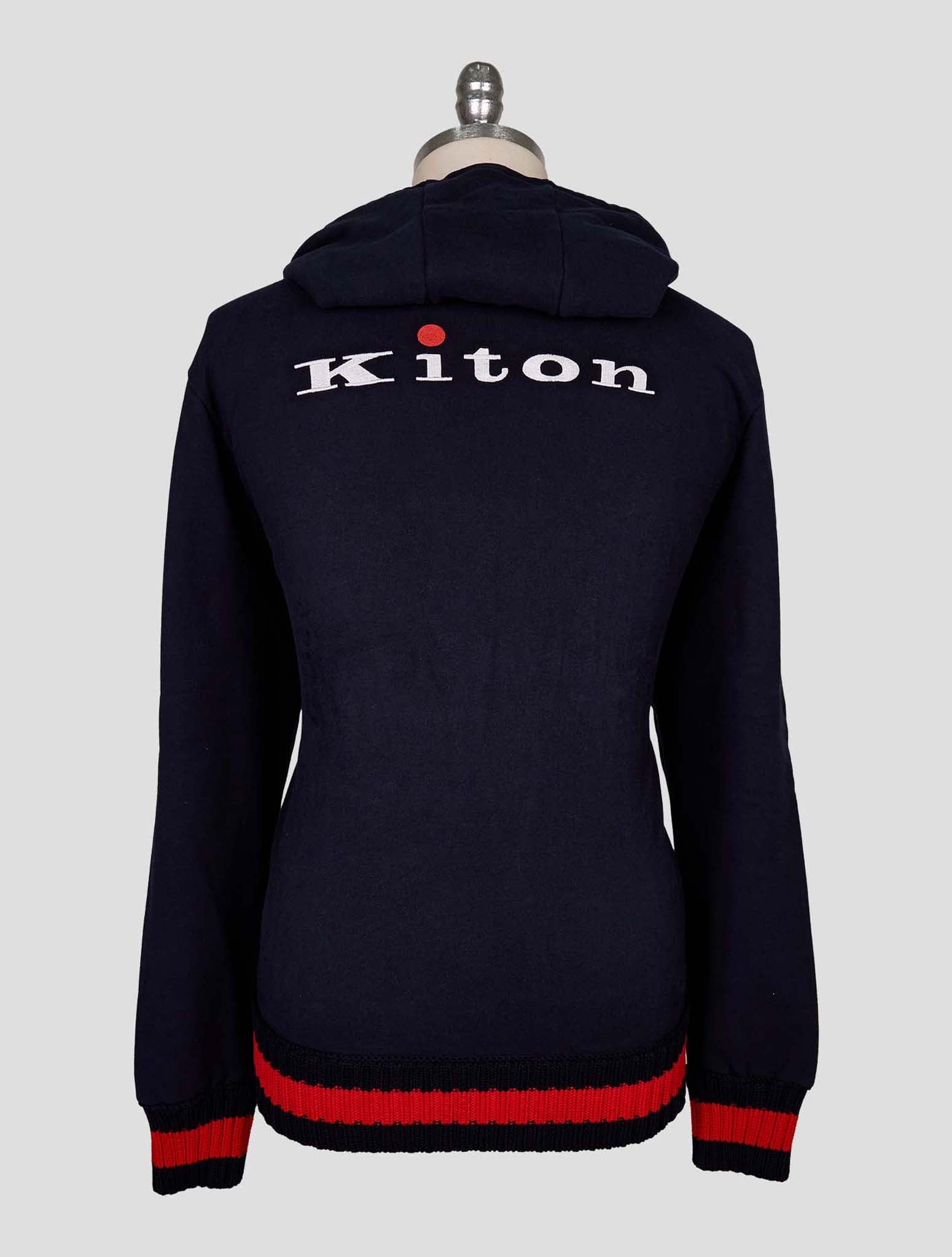 Kiton Blue Cotton Tracksuit