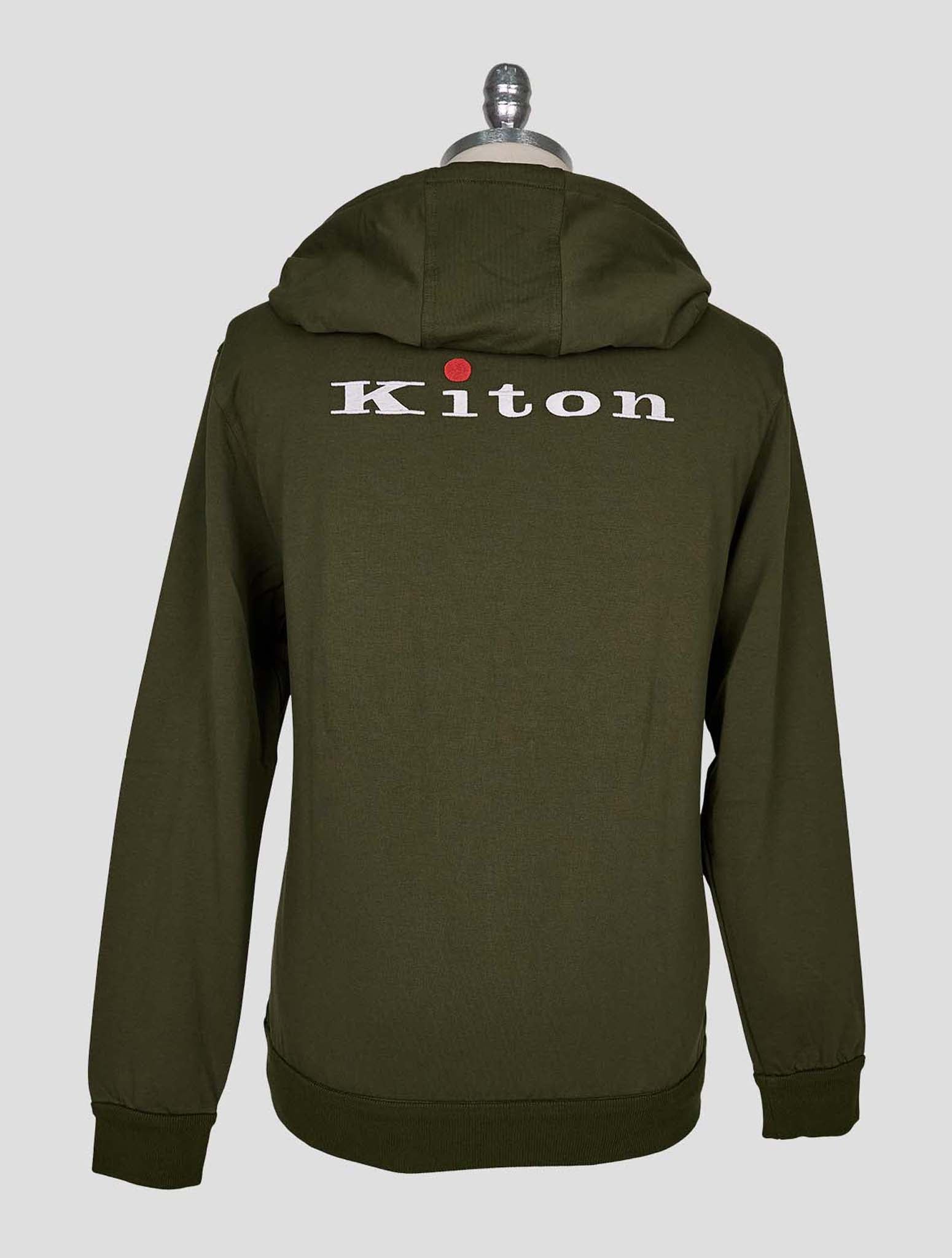 Kiton Green Cotton Ea Tracksuit