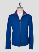 Kiton Blue Pa Ea Coat