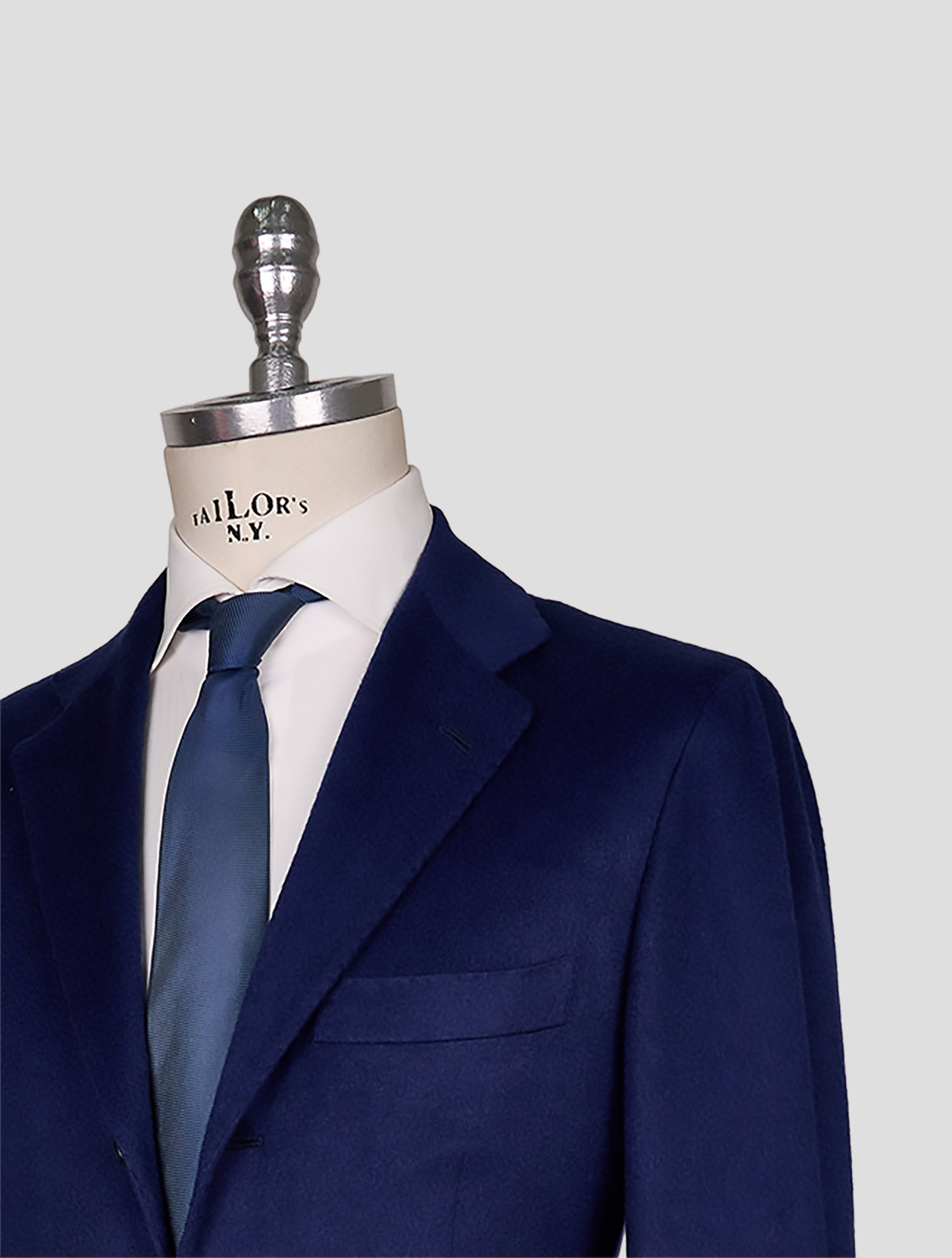 Kiton Blue Cashmere Pa Ea Blazer