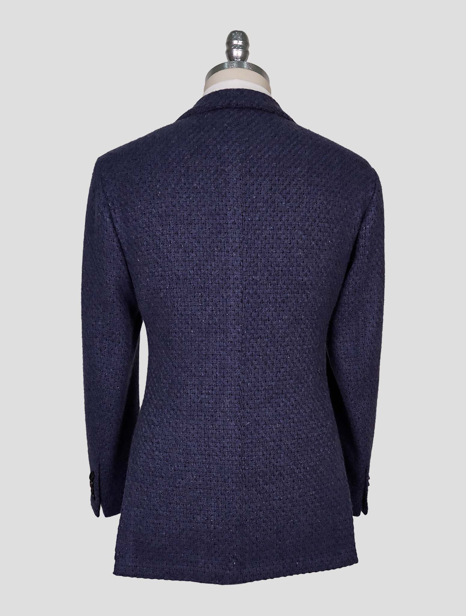 Kiton Blue Cashmere Blazer
