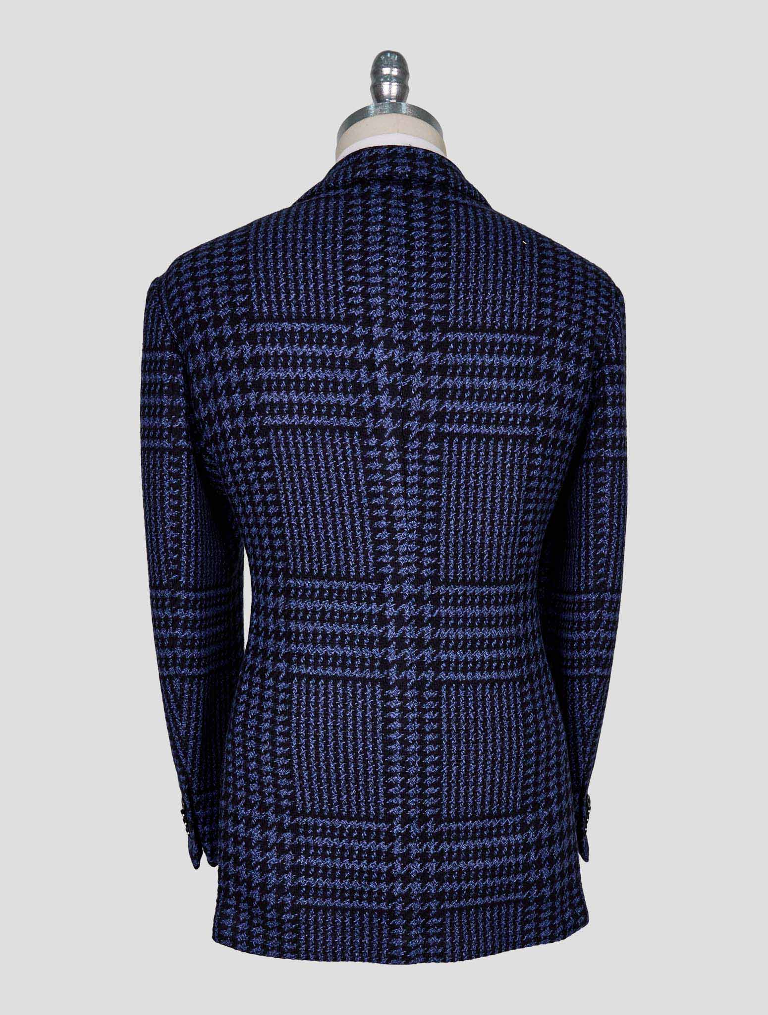 Kiton Blue Cashmere Blazer