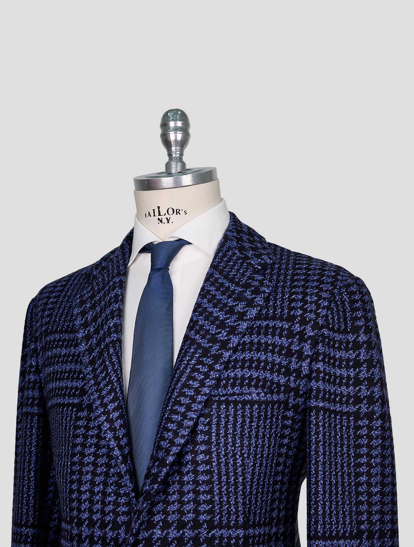 Kiton Blue Cashmere Blazer